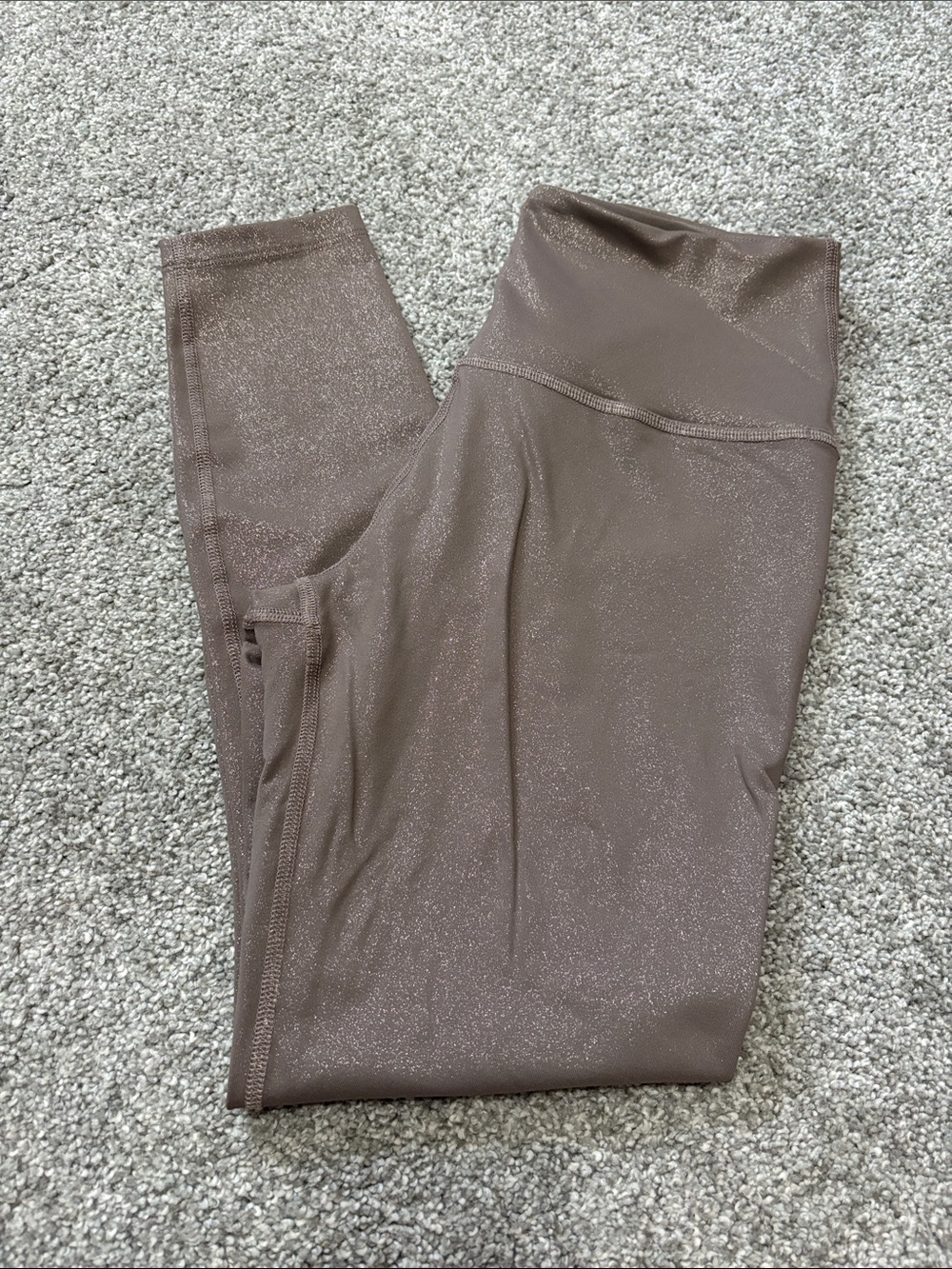 Beyond Yoga Brown Shimmer Leggings